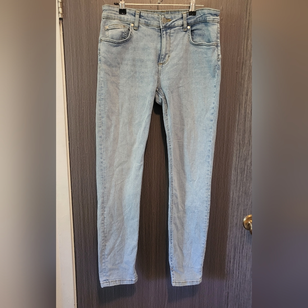 Zara light wash denim